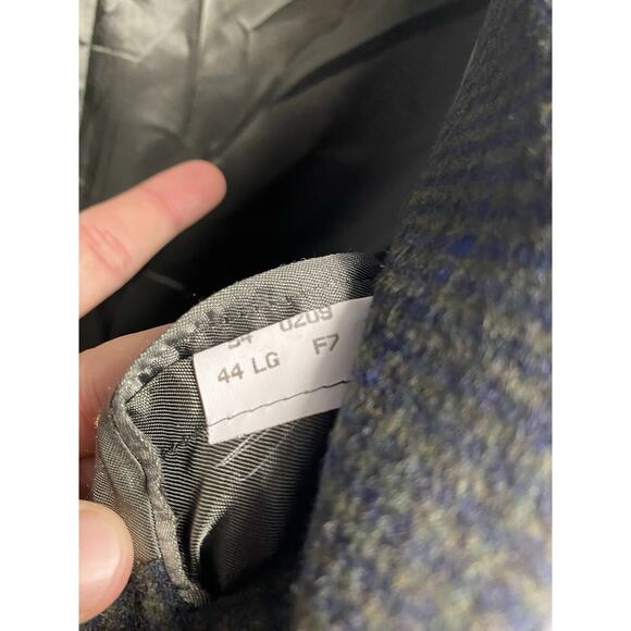 Brooks Brothers Sport Coat Men’s‎ 44L Camelhair Green Houndstooth USA Vintage - Picture 5 of 7